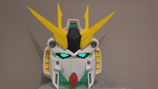 Wearable RX93 NU Gu dam Helmet