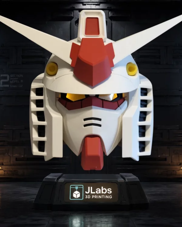 Wearable RX-78-2 Gundam Helmet — LED Eyes